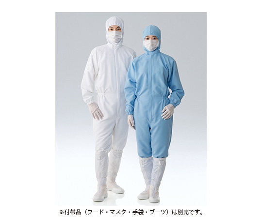 東洋リントフリー 着用快適ツナギ服 青 M FT192C-02 M 1枚 (ご注文単位1枚)【直送品】