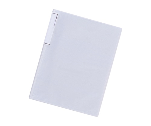 LIHITLAB クリヤーブック(スリムタイプ) 1乳白 N7110-1 1冊(ご注文単位1冊)【直送品】