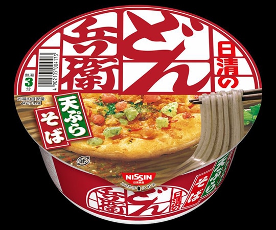 日清食品 どん兵衛天そば 西 1箱(12個入) 24167 1箱※軽（ご注文単位1箱）【直送品】