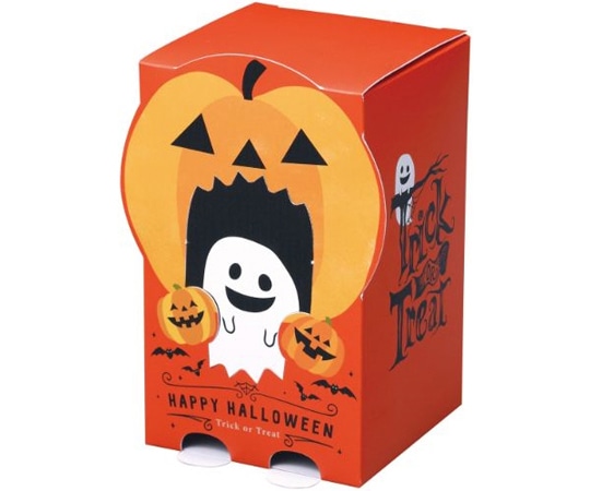 ヤマニパッケージ 贈答箱 ガオーBOX ハロウィン 100枚 20-2162 1ケース（ご注文単位1ケース）【直送品】