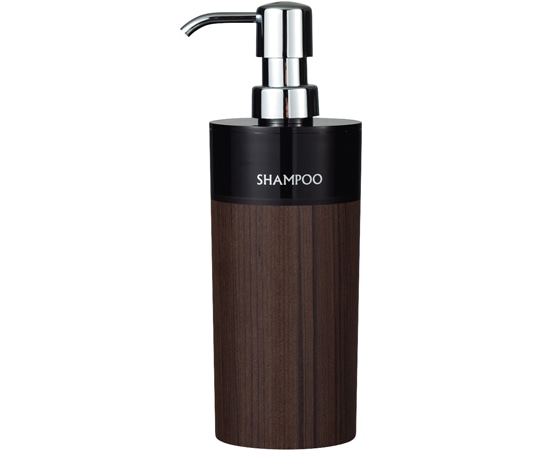 福井クラフト シャンプー丸型(大)黒ウォルナット 51365550 1個（ご注文単位1個）【直送品】