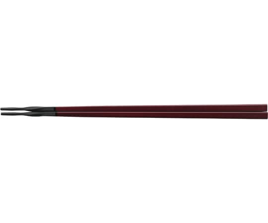 福井クラフト PBT23.5cm 先ねじれ箸 チーク塗 90023063 1個（ご注文単位1個）【直送品】