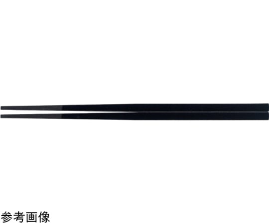 福井クラフト PBT24cm 越前角箸 黒塗 90042610 1個（ご注文単位1個）【直送品】