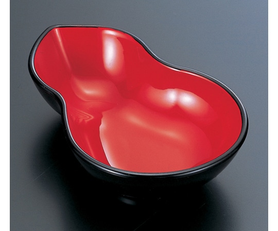 福井クラフト ひさご 鉢(細)黒内朱 70011080 1個（ご注文単位1個）【直送品】