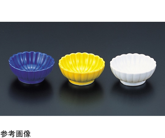 福井クラフト ABS菊型珍味(小)ルリ φ67 83160320 1個（ご注文単位1個）【直送品】