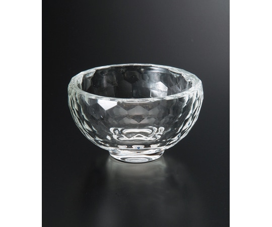 福井クラフト φ60鉢 亀甲カットガラス 75005230 1個（ご注文単位1個）【直送品】