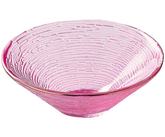 福井クラフト φ120 小鉢 レッド/縁金 80116120 1個（ご注文単位1個）【直送品】