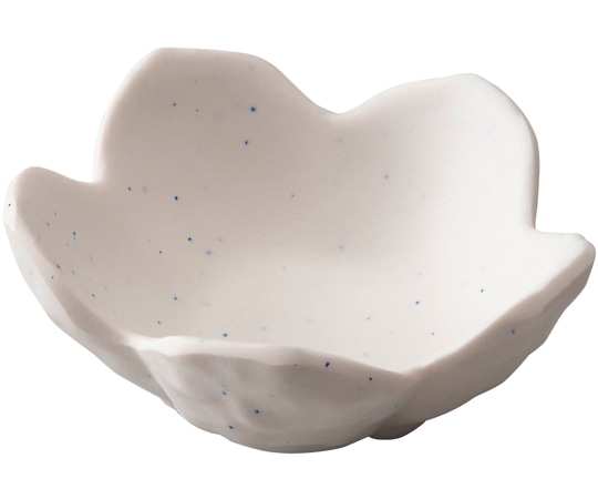 福井クラフト メラミン 花びら(九)粉引 80304130 1個（ご注文単位1個）【直送品】