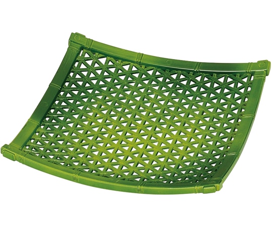 福井クラフト 5.5寸 やすらぎ角皿 若竹 51272396 1個（ご注文単位1個）【直送品】