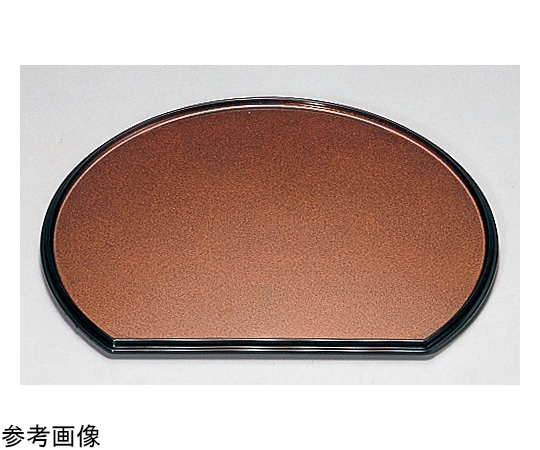 福井クラフト 尺3 新半月両面盆 梨地渕黒/黒タタキ天朱 15007040 1個（ご注文単位1個）【直送品】