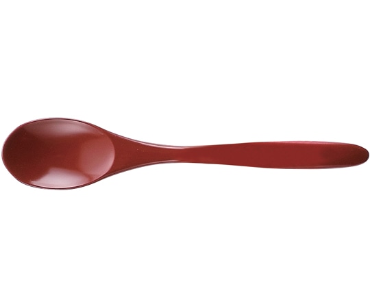 福井クラフト PBT デミタススプーン 朱OM 80604030 1個（ご注文単位1個）【直送品】