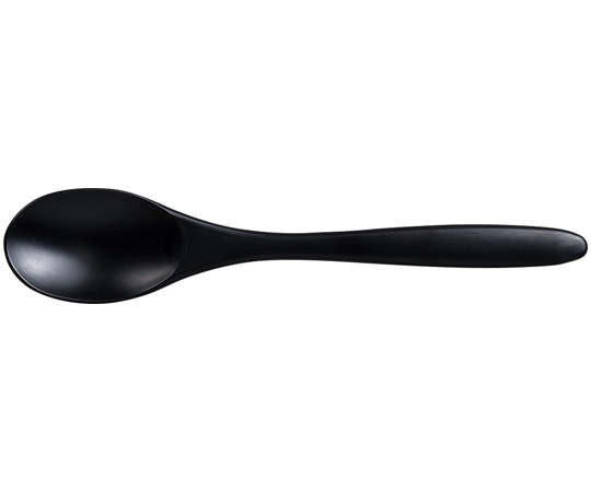 福井クラフト PBT 130コーヒースプーン 黒OM① 82158172 1個（ご注文単位1個）【直送品】