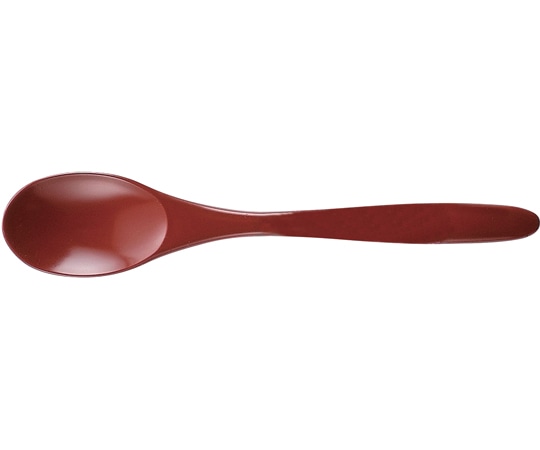 福井クラフト PBT コーヒースプーン 朱OM 80604040 1個（ご注文単位1個）【直送品】