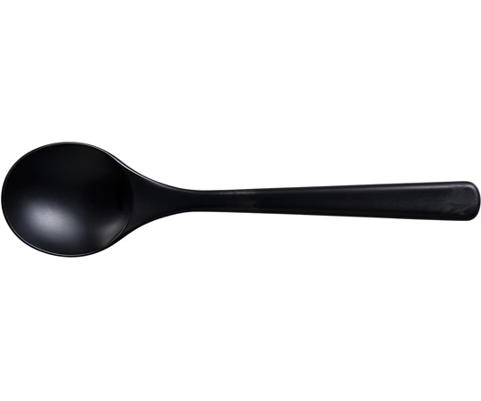 福井クラフト PBT スープスプーン(小)黒OM④ 82158179 1個（ご注文単位1個）【直送品】