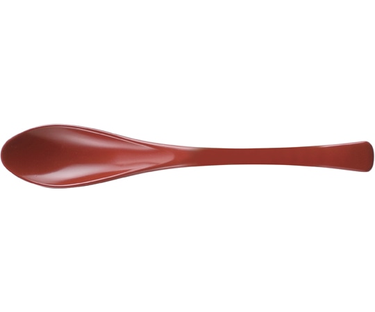 福井クラフト PBT かゆスプーン(大)朱OM 80604145 1個（ご注文単位1個）【直送品】