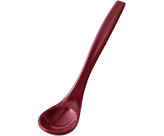 福井クラフト えびす鶴首スプーン 朱OM 48140910 1個（ご注文単位1個）【直送品】