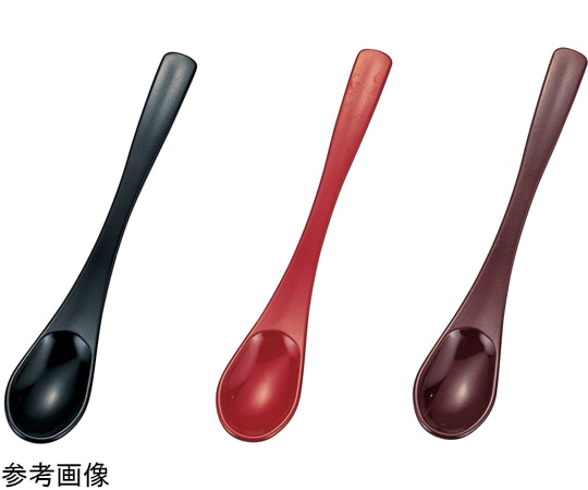 福井クラフト ベビースプーン 黒塗 69007600 1個（ご注文単位1個）【直送品】