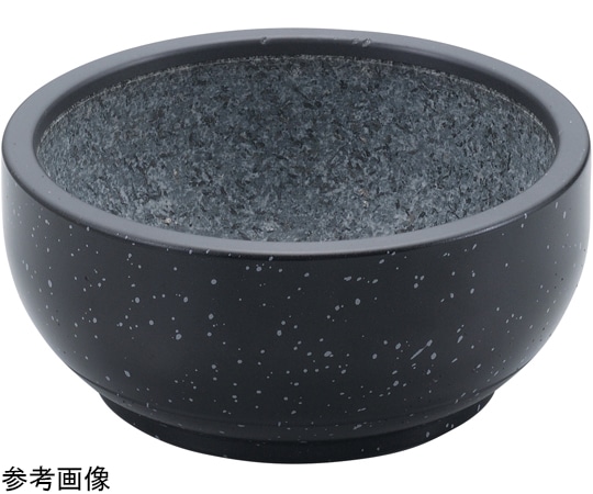 福井クラフト 19cm 石焼ビビンバアルミ枠付黒直火用 92985600 1個（ご注文単位1個）【直送品】