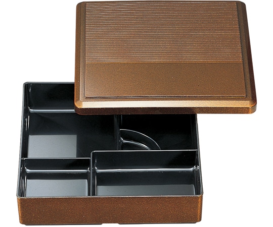 福井クラフト 8寸 安来弁当 梨地内黒(蓋親) 23213720 1個（ご注文単位1個）【直送品】