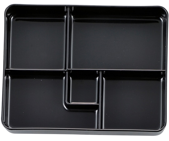 福井クラフト 8.5寸 長手舞子弁当 黒渕朱内黒(蓋親) 23213420 1個（ご注文単位1個）【直送品】