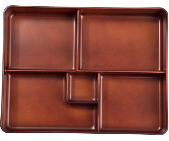 福井クラフト 8.5寸 長手舞子弁当 ブラウン内ブラウン(蓋親) 23213430 1個（ご注文単位1個）【直送品】