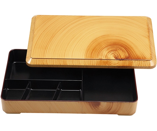 福井クラフト 尺0 戦国弁当 香林内黒(蓋親) 23213520 1個（ご注文単位1個）【直送品】