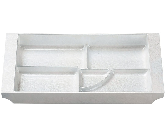 福井クラフト 舟型ランチプレート ホワイトアクア 17412350 1個（ご注文単位1個）【直送品】