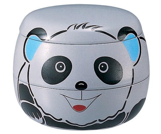 福井クラフト パンダ弁当 グレー(仕切付セット) 25910680 1個（ご注文単位1個）【直送品】