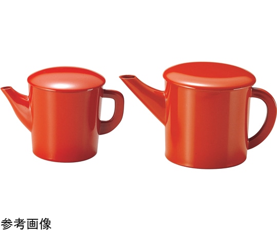 福井クラフト 丸湯筒(小)朱 48201110 1個（ご注文単位1個）【直送品】