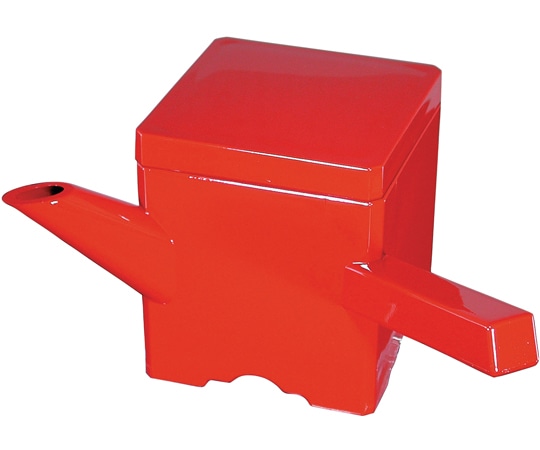 福井クラフト 新元禄角湯筒(小)朱 15158850 1個（ご注文単位1個）【直送品】