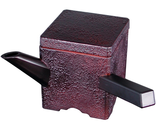 福井クラフト 新元禄角湯筒(小)古代漆刻塗 15157870 1個（ご注文単位1個）【直送品】