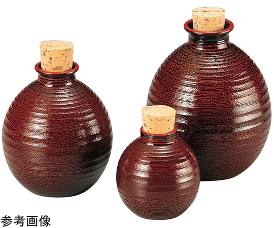 福井クラフト 3人用 ロクロ目つゆ入 溜刷毛目 46191450 1個（ご注文単位1個）【直送品】