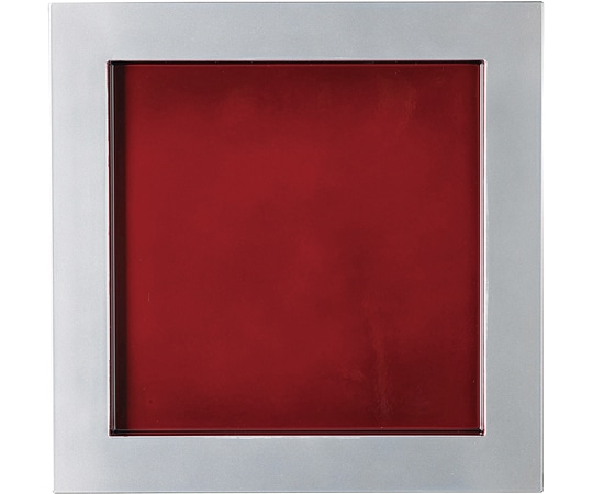 福井クラフト 7.5寸 つば付き正角皿 銀渕ワイン 80522550 1個（ご注文単位1個）【直送品】