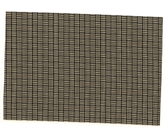 福井クラフト 7.5寸 角つば付皿用敷マット 170×170変り市松 41321280 1個（ご注文単位1個）【直送品】