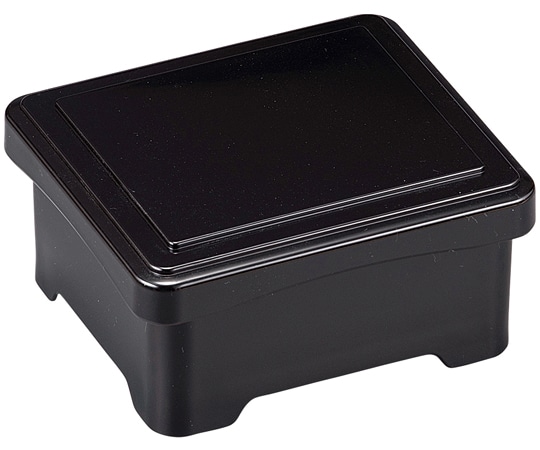 福井クラフト ミニ丼重(蓋親)黒内朱 40430010 1個（ご注文単位1個）【直送品】