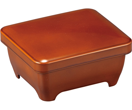 福井クラフト ミニ光琳丼重 漆春慶内朱(蓋親) 41000270 1個（ご注文単位1個）【直送品】