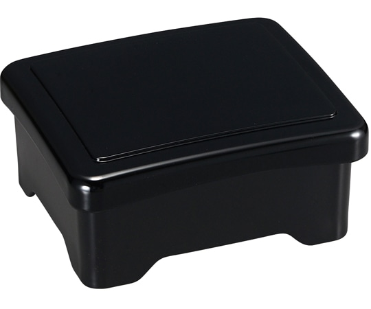 福井クラフト 光月丼重 黒艶消し内朱(蓋親) 45151950 1個（ご注文単位1個）【直送品】