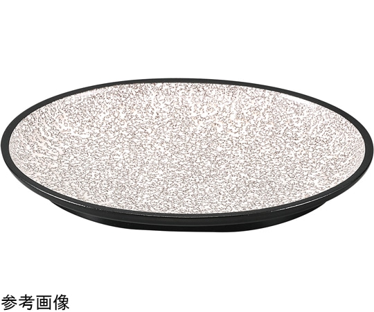 福井クラフト 9寸 小判深盛皿 志野 天黒 51352765 1個（ご注文単位1個）【直送品】