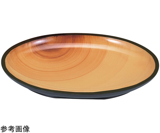 福井クラフト 尺1 寸小判深盛皿 香林 底黒(全面塗) 55004440 1個（ご注文単位1個）【直送品】