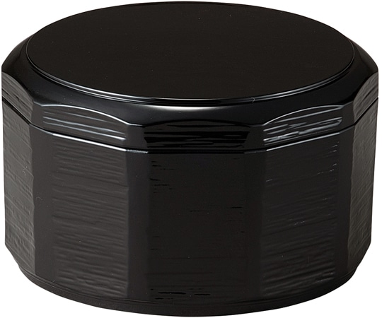 福井クラフト 耐熱木彫飯器(小)黒(内黒) 30049140 1個（ご注文単位1個）【直送品】