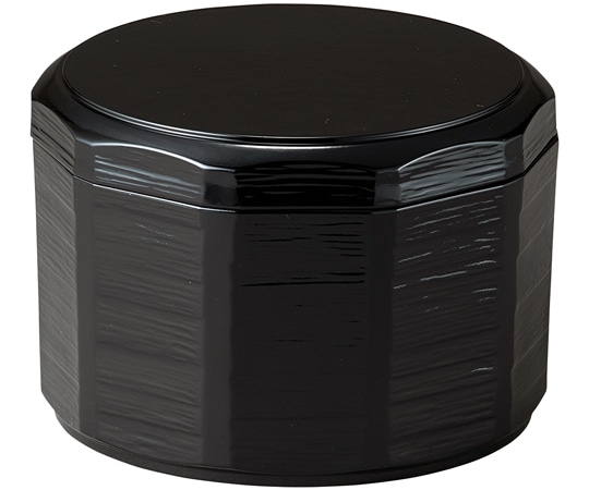 福井クラフト 耐熱木彫飯器(中)黒(内黒) 30049150 1個（ご注文単位1個）【直送品】