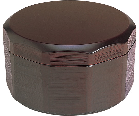 福井クラフト 耐熱木彫飯器(大)溜(内朱) 32000010 1個（ご注文単位1個）【直送品】