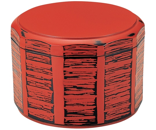 福井クラフト 耐熱木彫飯器(中)根来(内黒) 45150680 1個（ご注文単位1個）【直送品】