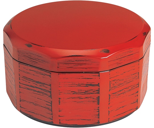 福井クラフト 耐熱木彫飯器(大)根来(内黒) 32000030 1個（ご注文単位1個）【直送品】