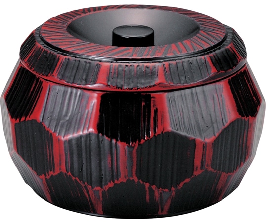 福井クラフト はつり亀甲丼(蓋親)曙塗 41000170 1個（ご注文単位1個）【直送品】