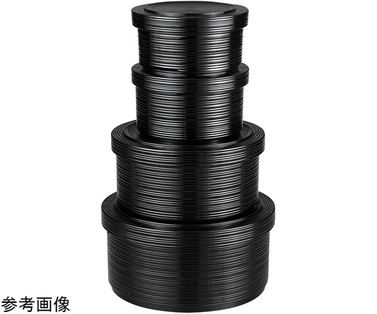 福井クラフト 1人用 ロクロ目飯器 黒無地(蓋親)飯ベラ 付 40420410 1個（ご注文単位1個）【直送品】