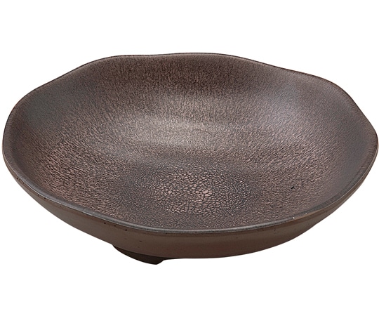 福井クラフト φ136変り 筋浅皿 紅かすみ 83361570 1個（ご注文単位1個）【直送品】