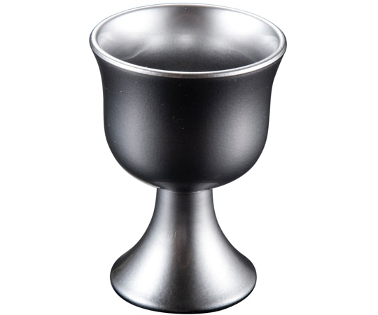 福井クラフト 5cm 高杯ぐい呑 銀 75004615 1個（ご注文単位1個）【直送品】