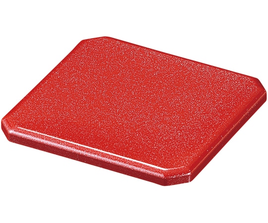 福井クラフト 面取り角皿 朱パール 70010000 1個（ご注文単位1個）【直送品】