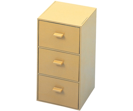 福井クラフト 縦型ティーパック入 クリーム乾漆3段セット(外箱1内箱3) 12017010 1個（ご注文単位1個）【直送品】